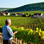 무역협상에서 발생한 주요 분쟁 사례 - French Vineyard Scene**

"A picturesque vineyard in Burgundy, France, with rows of grapevines stretc...